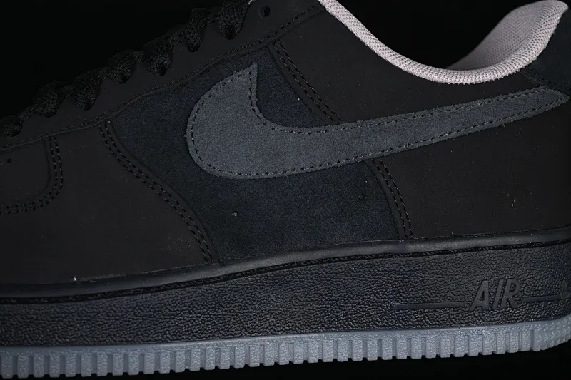 All categories Nk Air Force 1 Air Force series Nk Air Force 1 Low Air Force low-top Nike Air Force 1'07 Low matte all-black Air Force 1 low-top casual sneakers IQ9791-001